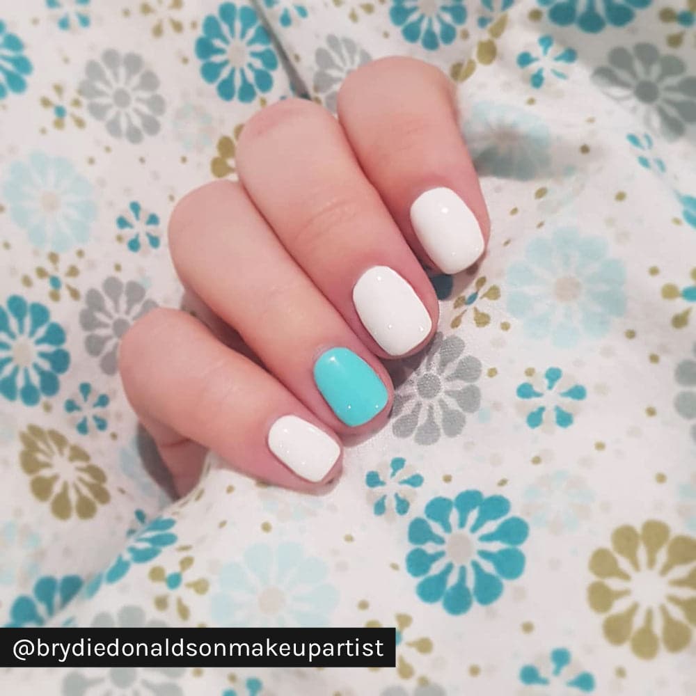 Gelous Blue Spring gel nail polish - Instagram Photo