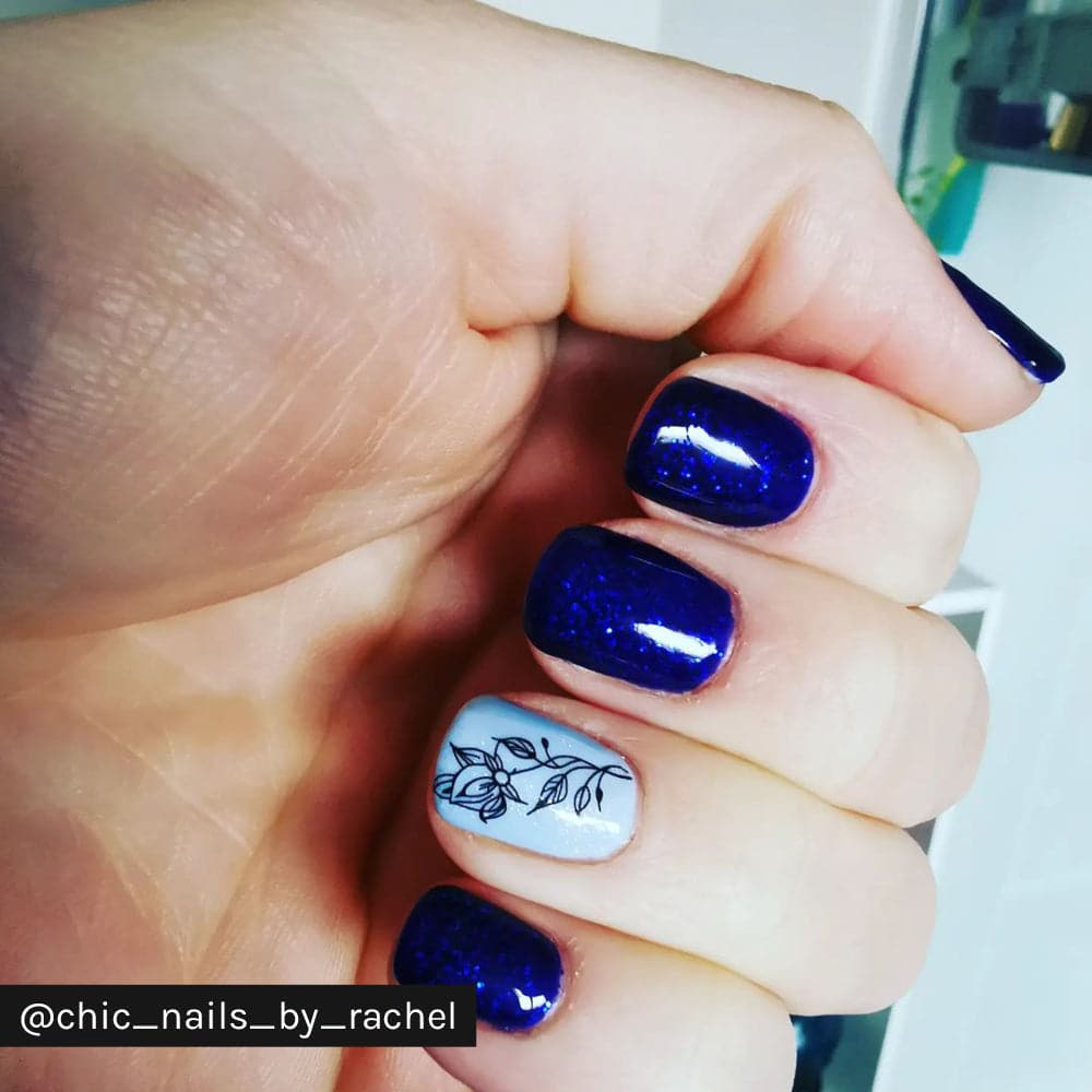Gelous Deep Blue Sea gel nail polish - Instagram Photo