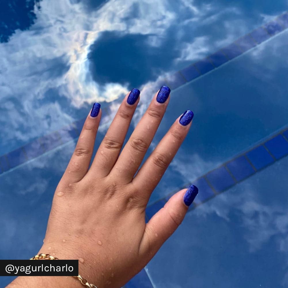 Gelous Deep Blue Sea gel nail polish - Instagram Photo