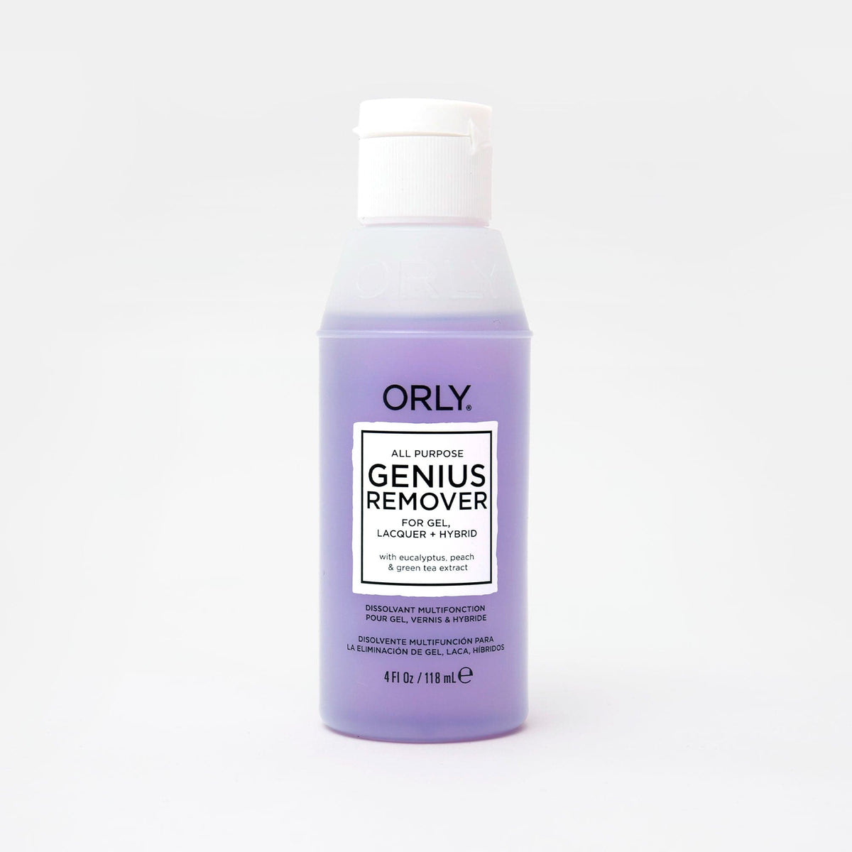 ORLY Genius Nail Polish Remover in 118ml product photo - photographed in New Zealand